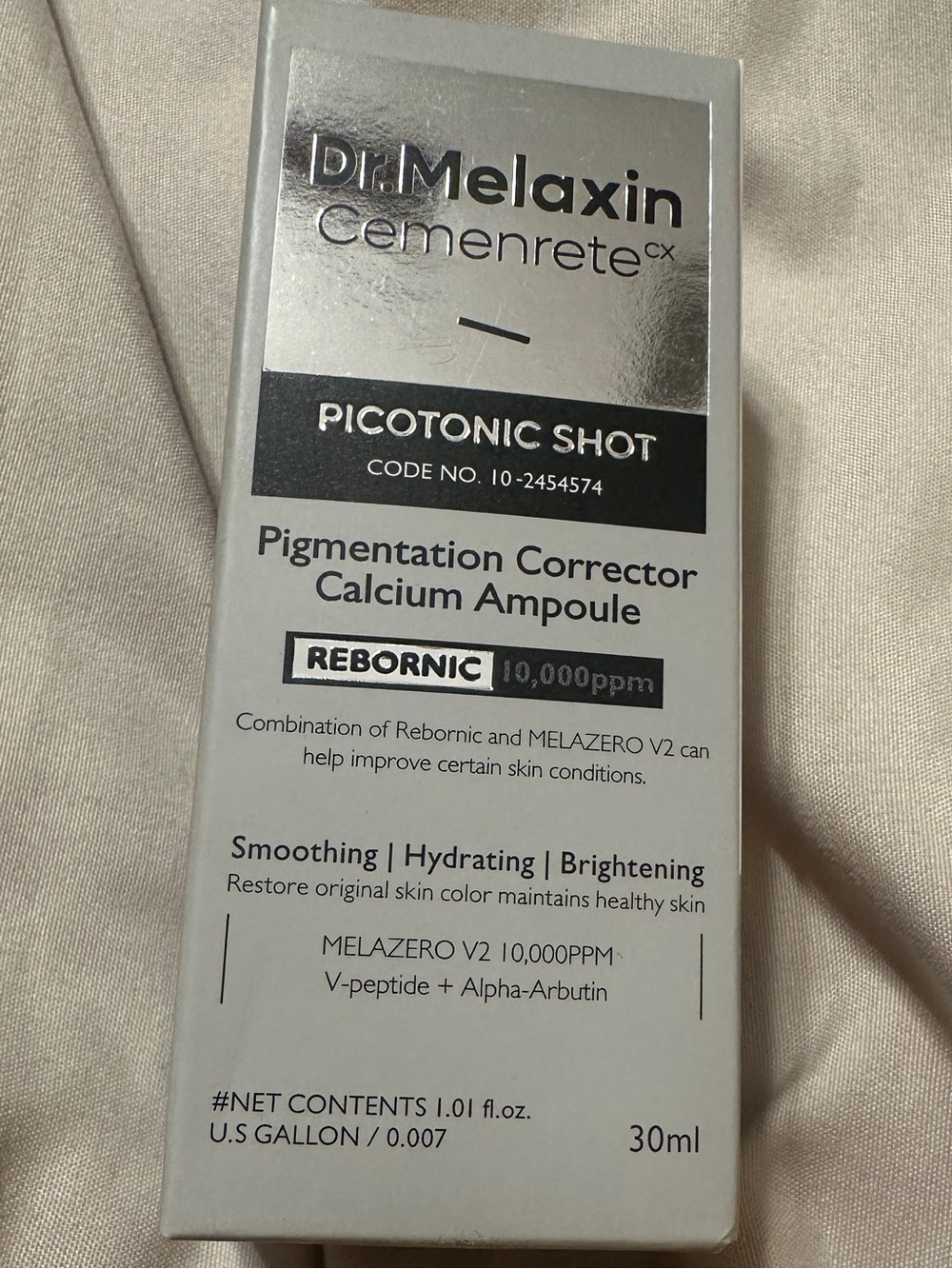 Dr. Melaxin Cemenrete CX Picotonic Shot